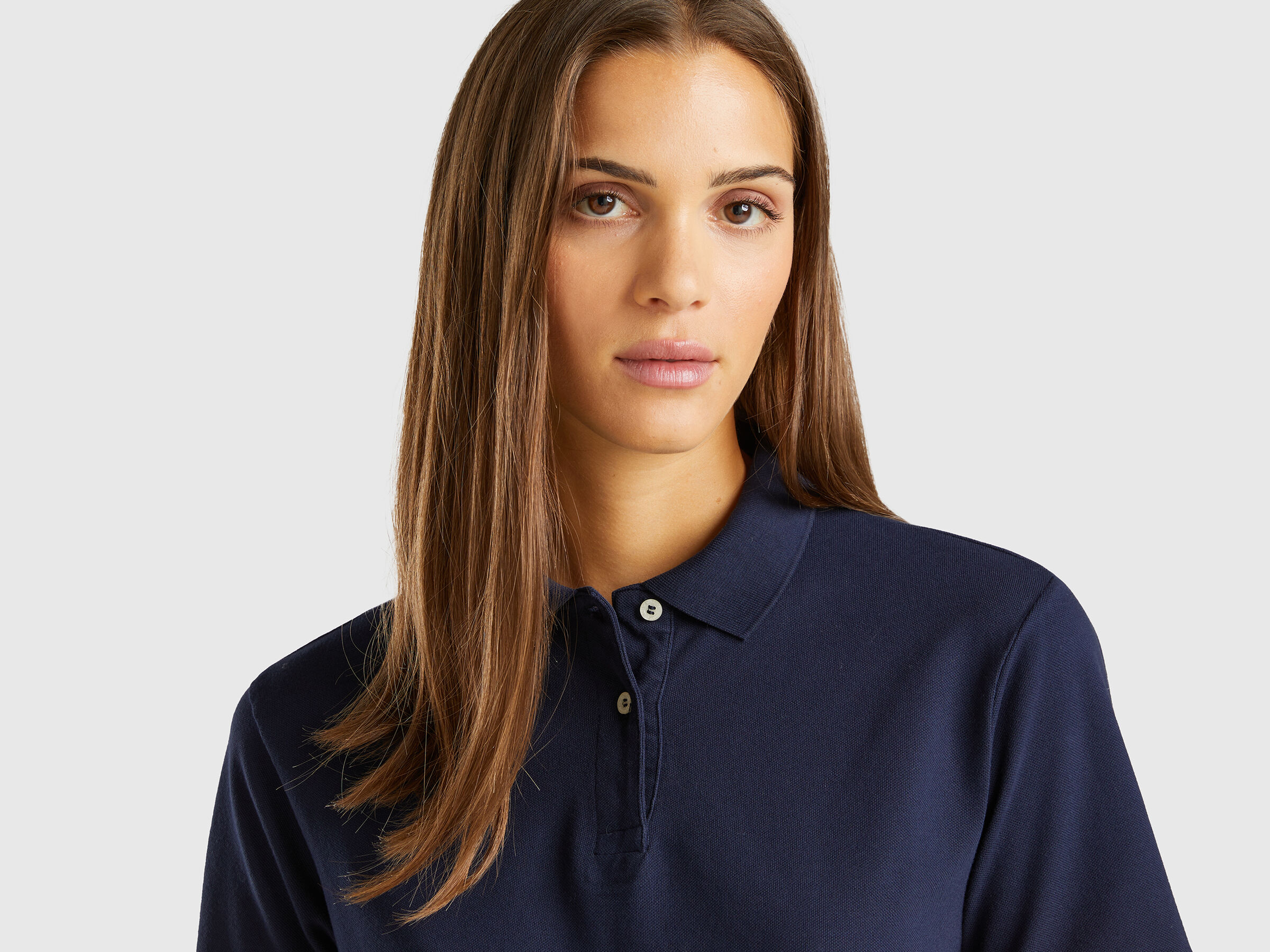 H/S POLO SHIRT Mujer image number 3